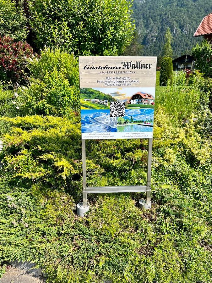 Gaestehaus Wallner Presseggen Buitenkant foto